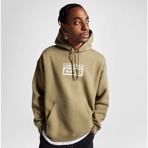 Converse Men's Cons Men's Khaki Hoodie Medium